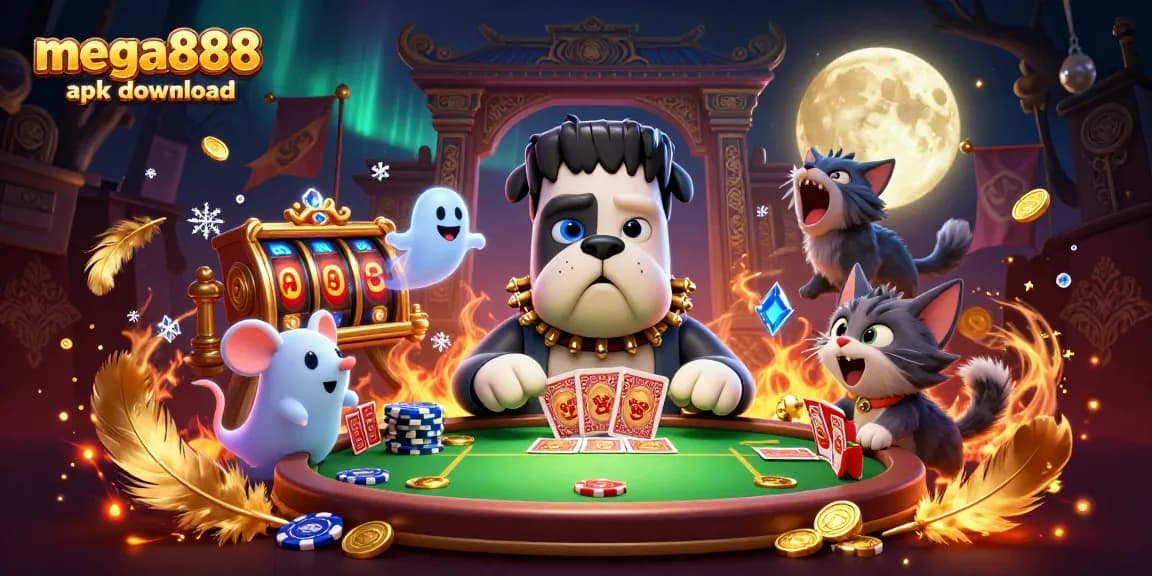 Engage with stylish mega888 apk download action at captivating online casino with golden animations.