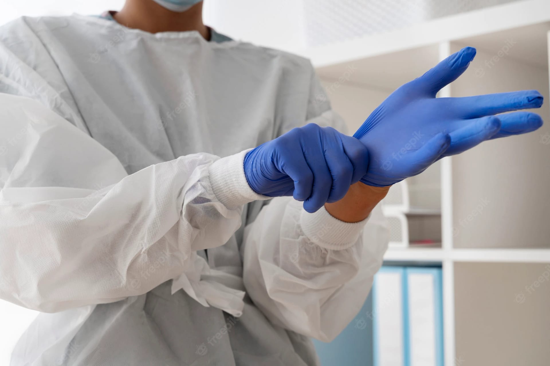 Verschiedene Arten von medizinischen Handschuhen