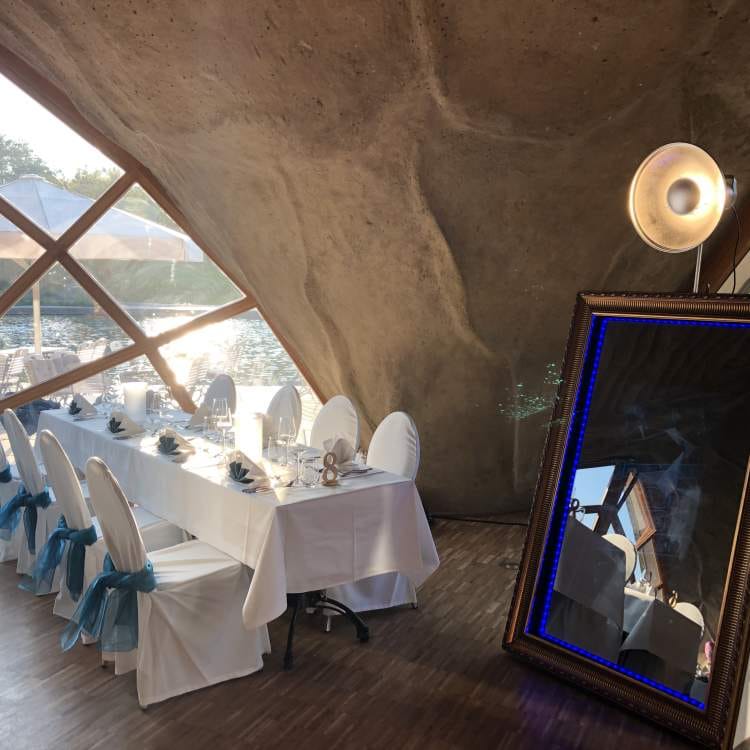 Lustiger Fotoautomat für Hochzeitsempfänge oder Partys