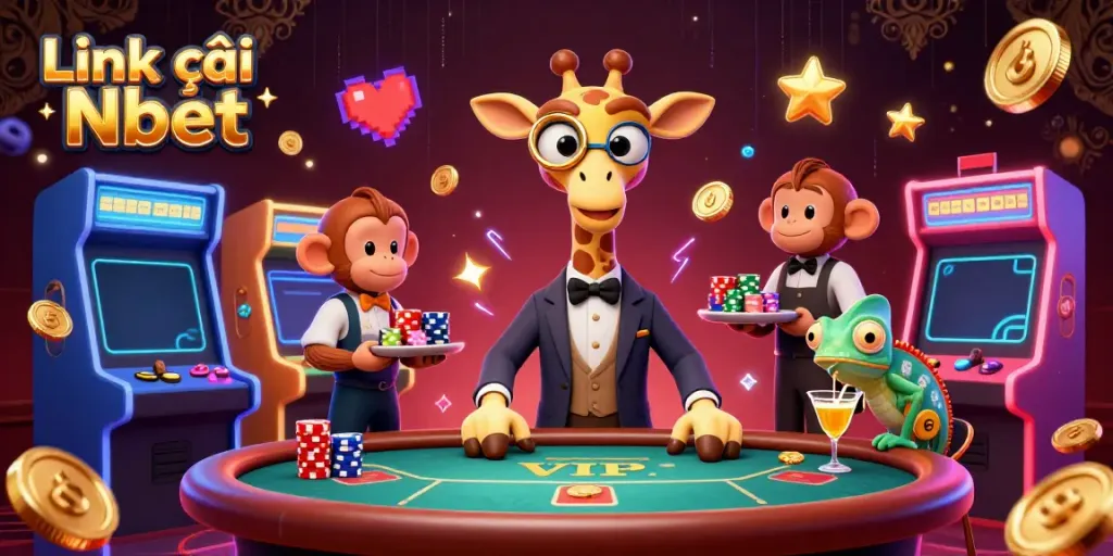 Engage with Link vào Nbet through exciting 3D casino adventures featuring unique characters.