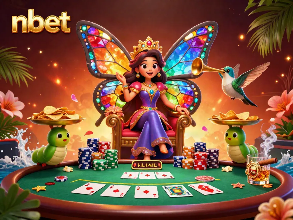 Engage in exciting gameplay with nbet as you master poker strategies in a vibrant casino scene.