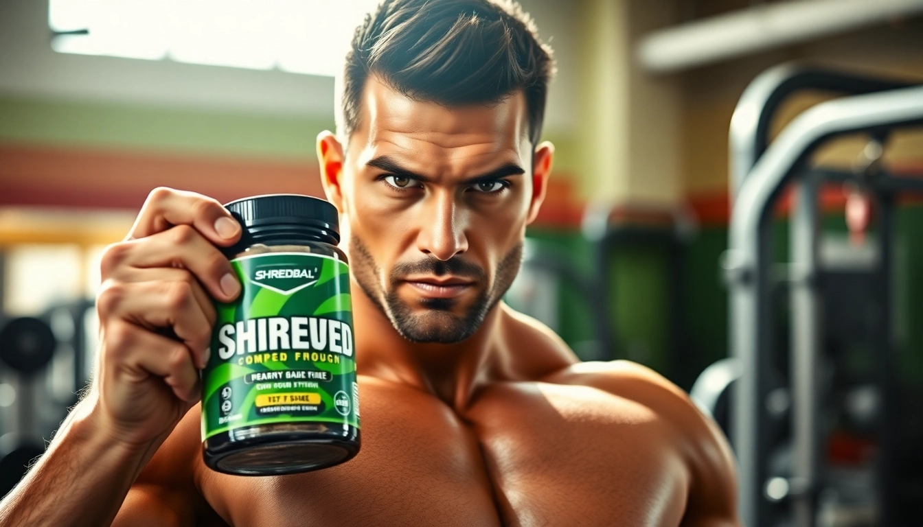 Shredbal Shred Short Compound in einem Fitness-Setting für beeindruckende Ergebnisse.