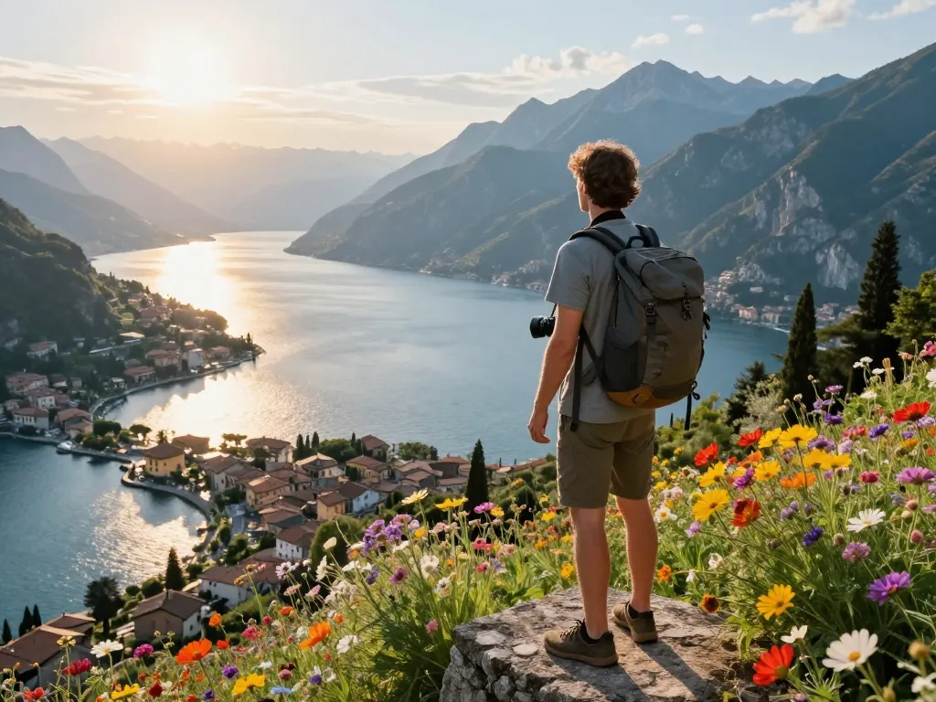 Entdecken Sie wesentliche Gardasee Reisetipps mit atemberaubenden Blicken auf den Gardasee und lebhaften Reisenden-Erlebnissen.