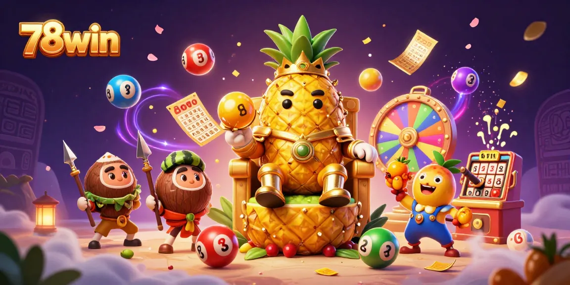 Experience the excitement of 78win with vibrant lottery games featuring dynamic characters and colorful elements.